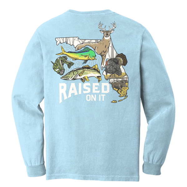 Florida Sportsman Tee | Light Blue | Unisex Long-Sleeve Comfort Tee