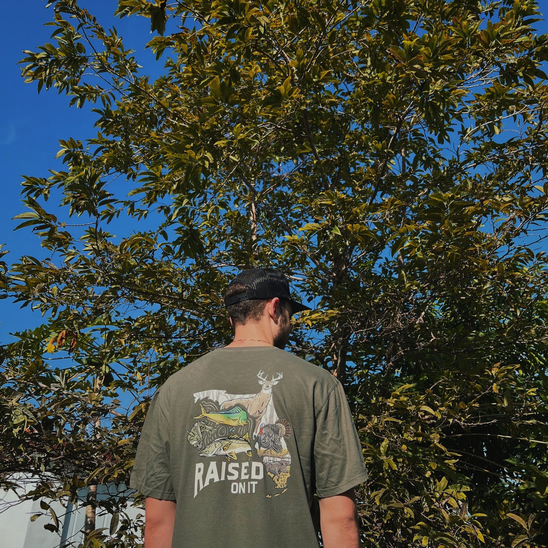 Florida Sportsman Tee | Olive + Black | Unisex Short-Sleeve Comfort Tee