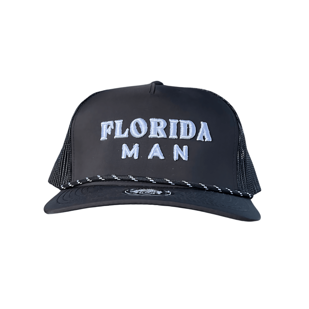 Florida Man | Embroidered Trucker Hat | Performance Hats