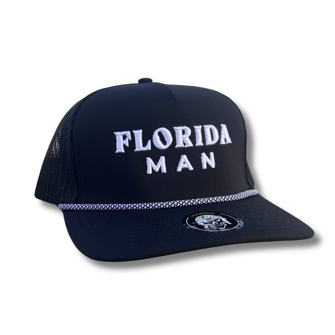 Florida Man | Embroidered Trucker Hat | Performance Hats