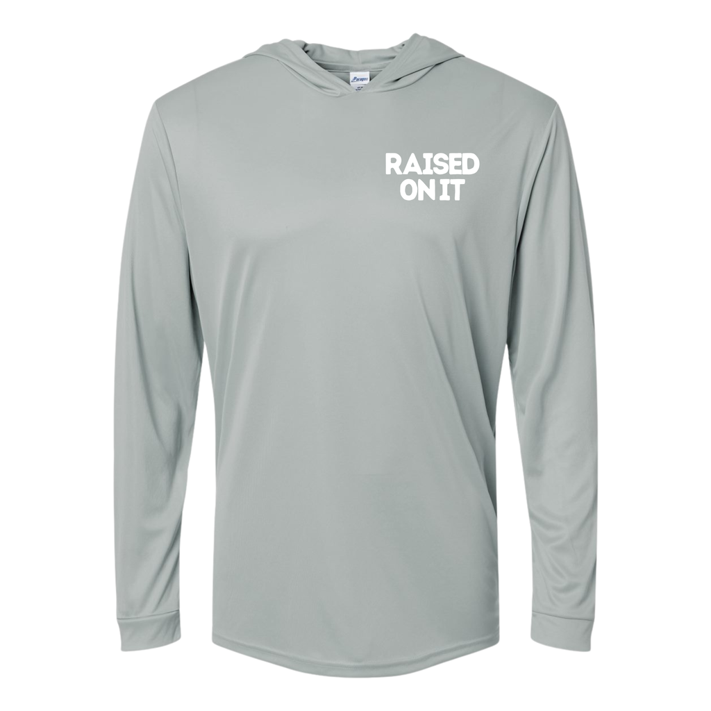 Good Dogs Dead Ducks | Long Sleeve Performance Hoodie | Steel Grey