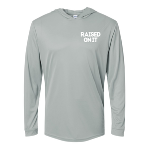 Good Dogs Dead Ducks | Long Sleeve Performance Hoodie | Steel Grey