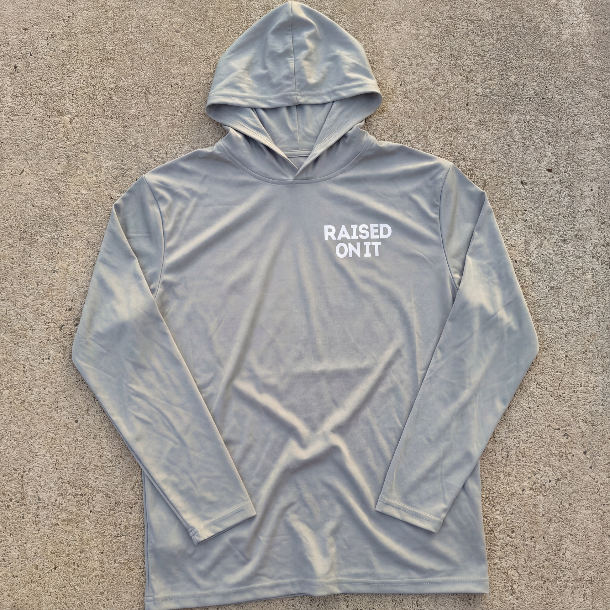 Good Dogs Dead Ducks | Long Sleeve Performance Hoodie | Steel Grey