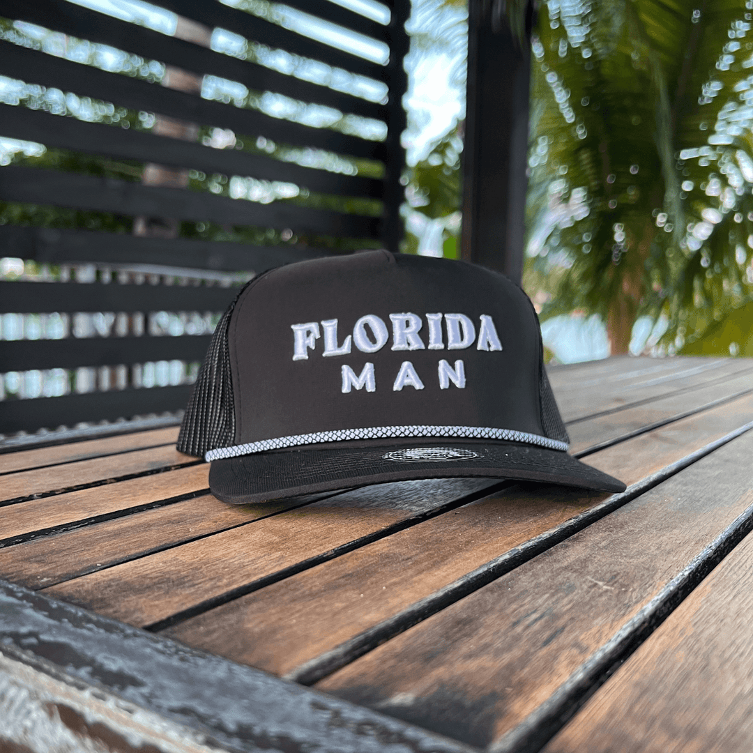 Florida Man | Embroidered Trucker Hat | Performance Hats