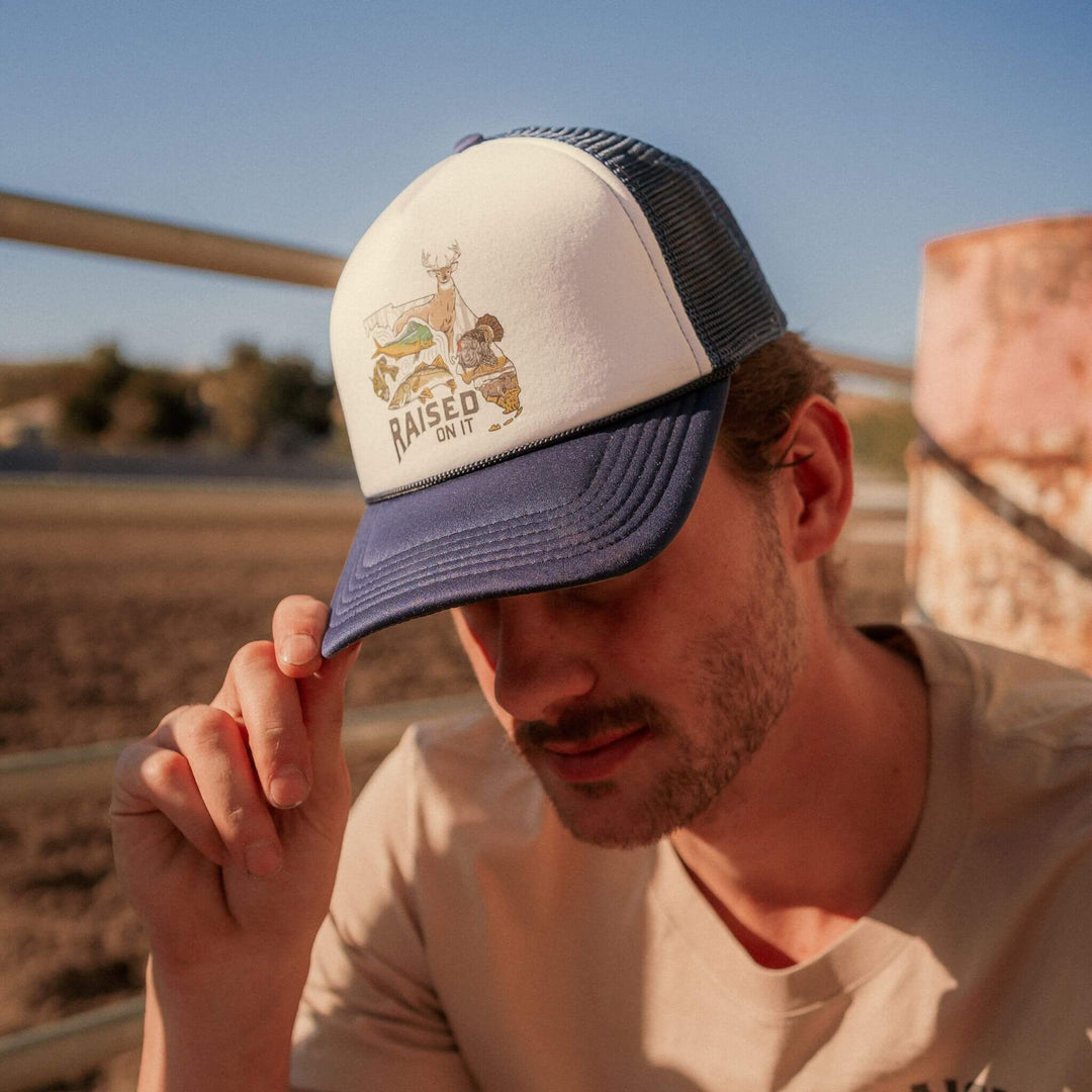 Florida Sportsmen Foam Trucker | 5-Panel Vintage Foam Trucker Cap