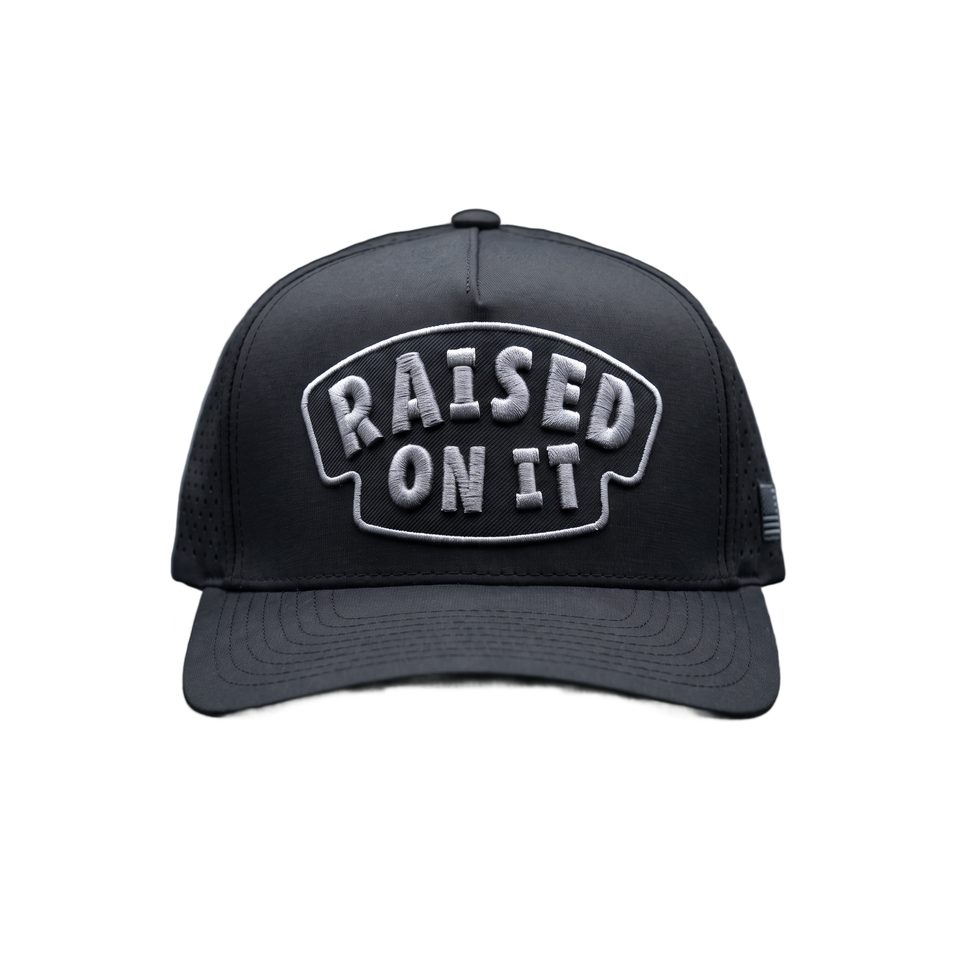 Raised On It | America 250 | Blackout Performance Hat