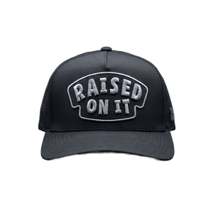 Raised On It | America 250 | Blackout Performance Hat