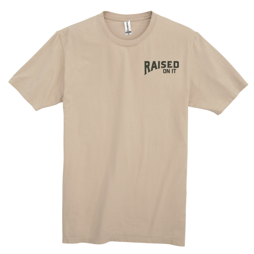 Rowdy Wrangler | Tan | Short-Sleeve Unisex Comfort Tee